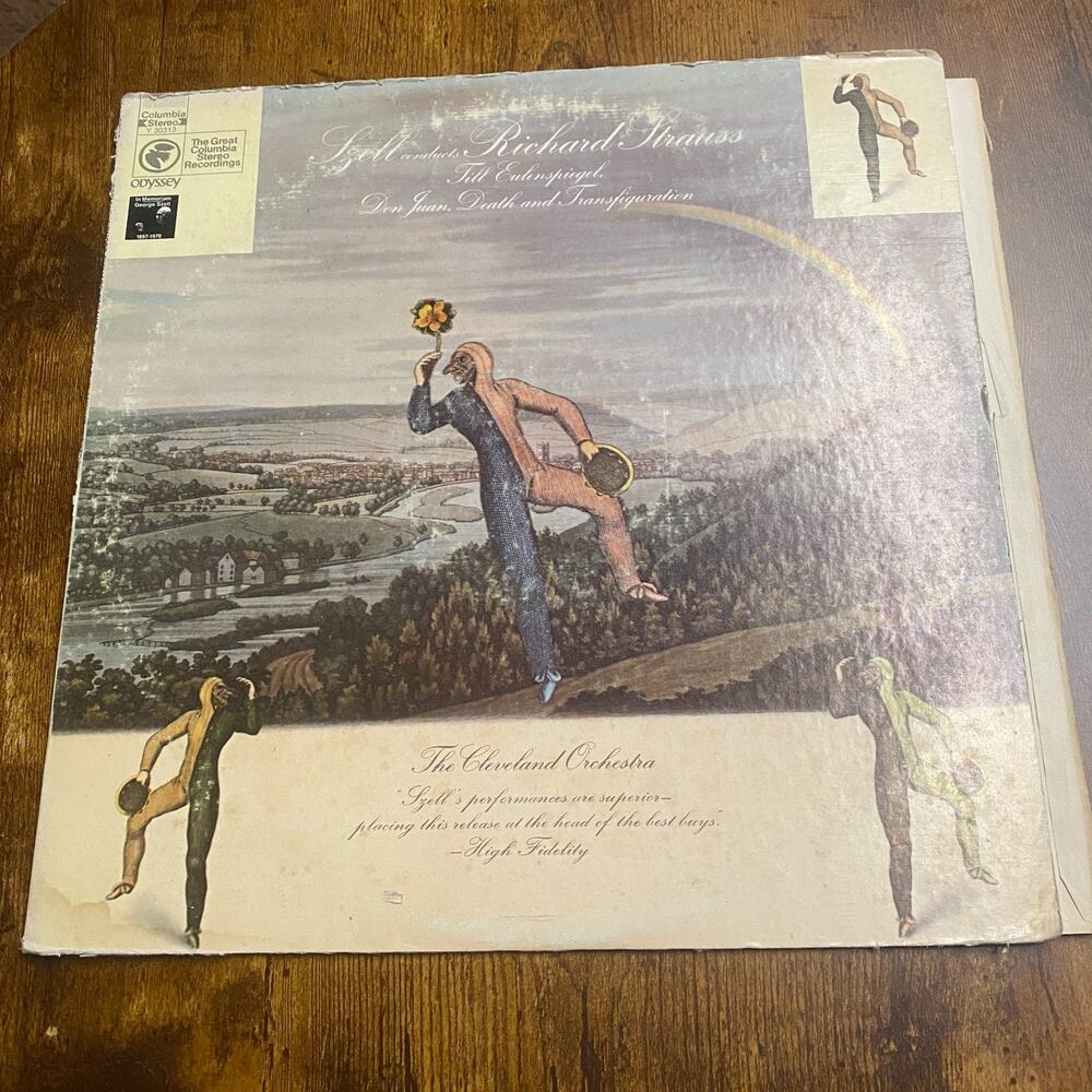 Szell Conducts Richard Strauss The Cleveland Orchestra George Szell LP